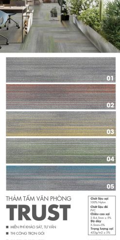 Thảm Tấm 50*50, 25*100