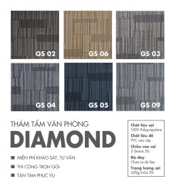 Thảm Tấm 50*50, 25*100
